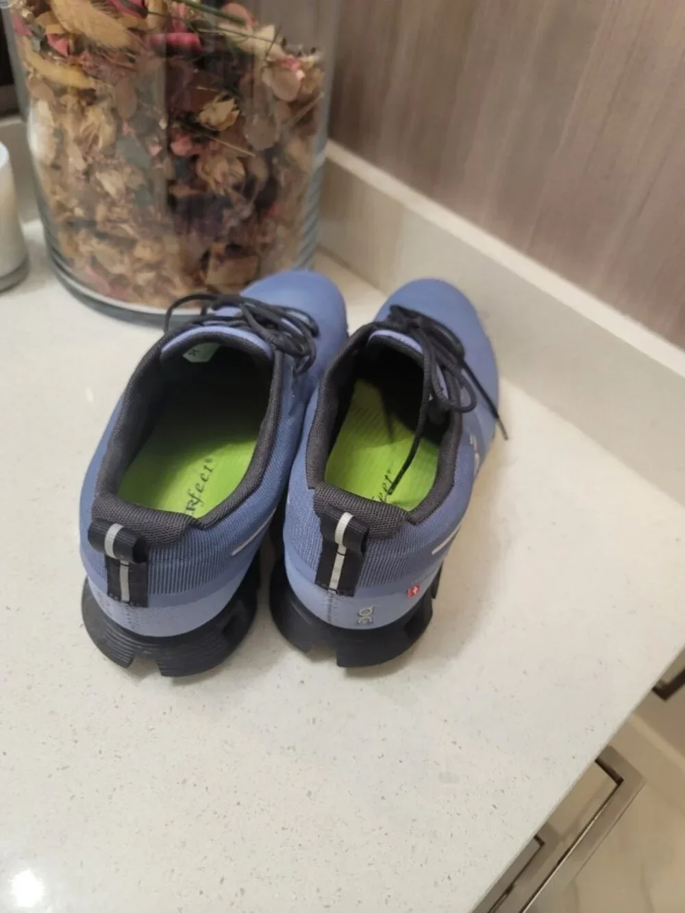 On Running Women's Light Blue Trail Runners